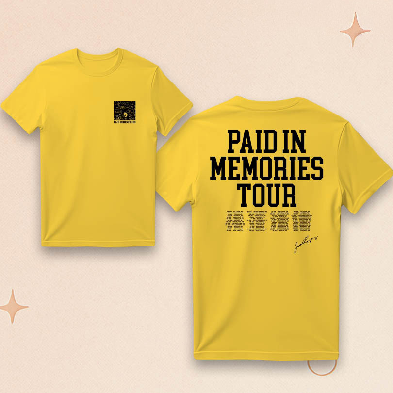 Jessie Reyez Merch Paid In Memories Tour T-Shirt Best Gifts For Music Lovers
