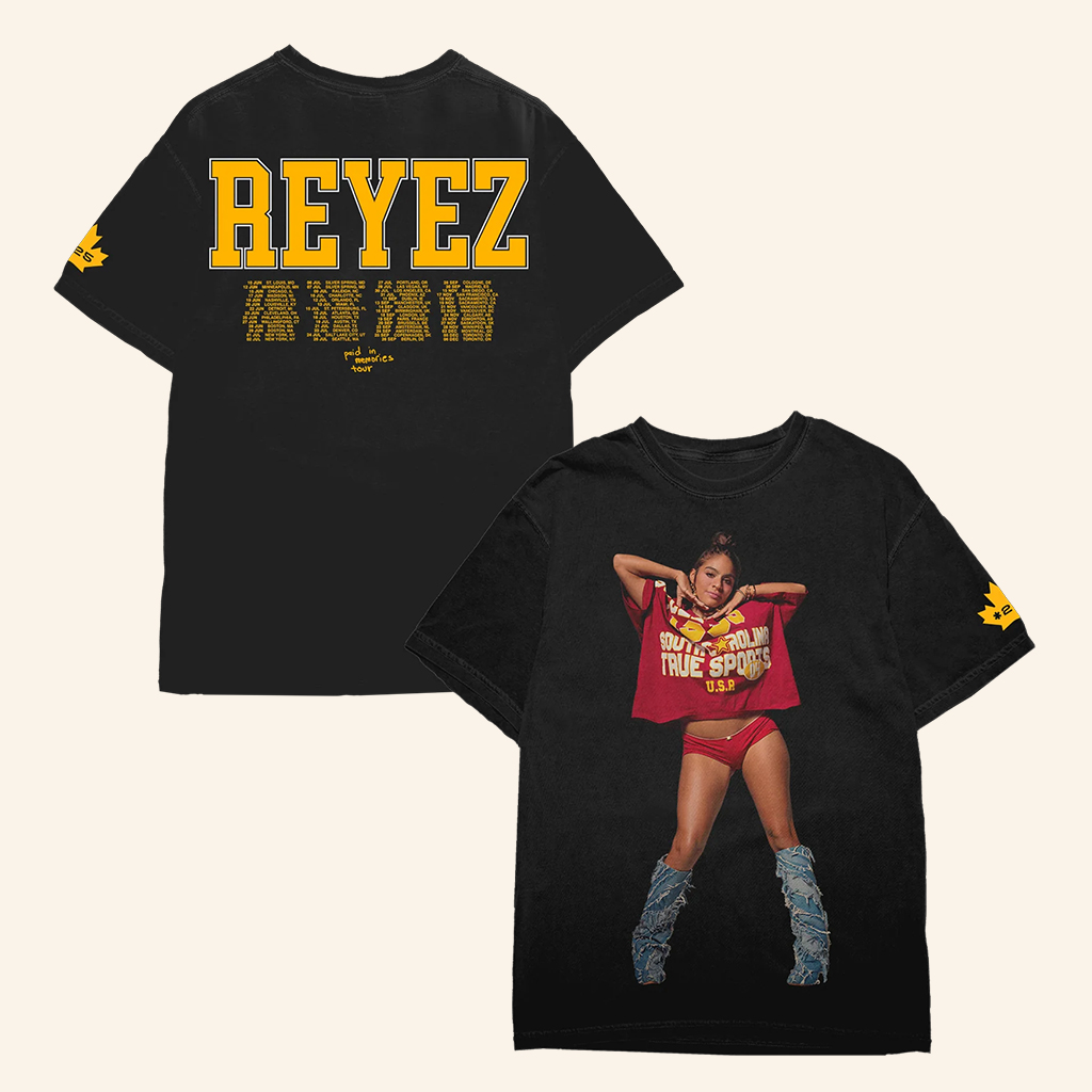 Jessie Reyez Merch PIM Photo Tour Black T-Shirt Best Gifts For Music Lovers