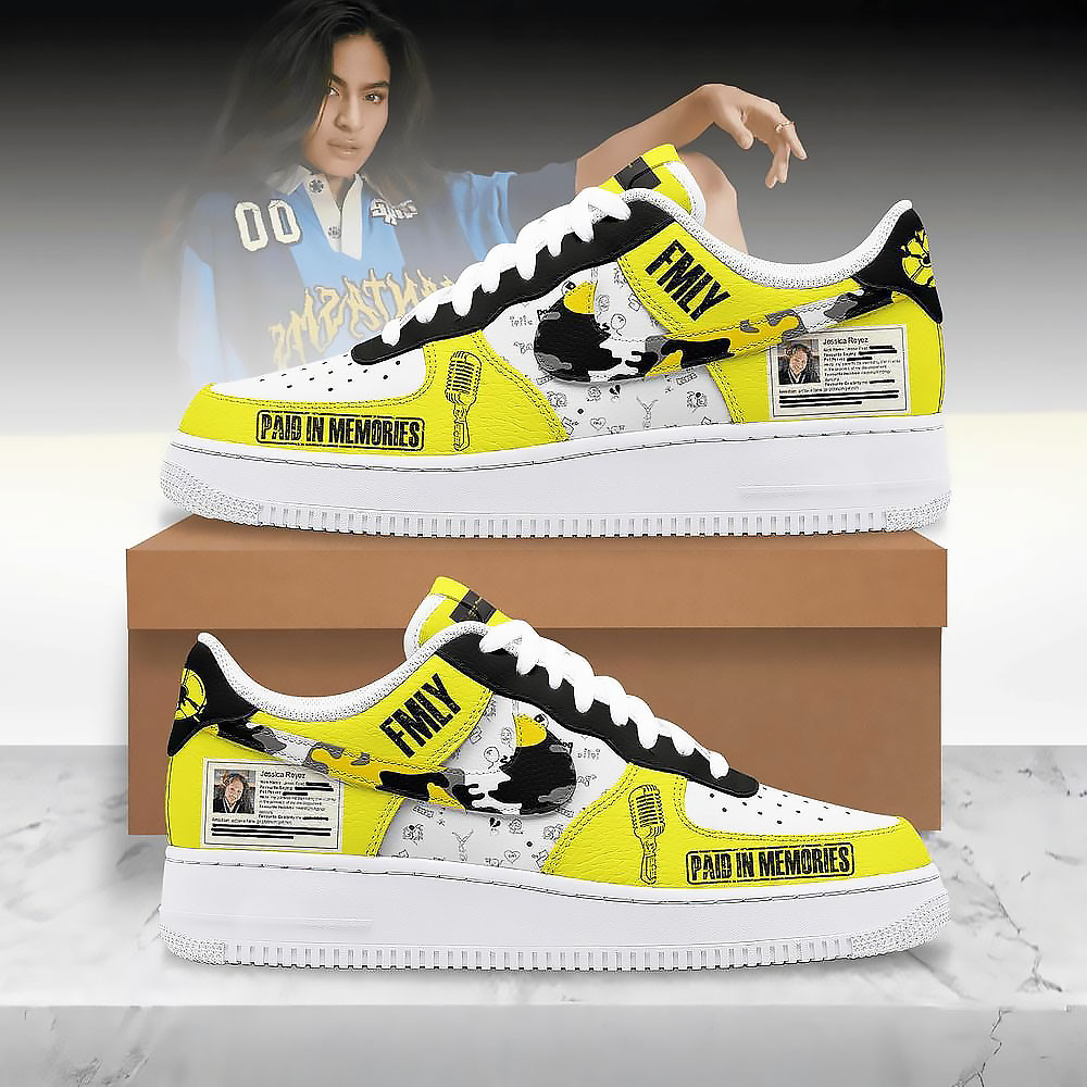 Jessie Reyez PAID IN MEMORIES Limited Edition Air Force 1 Gifts For People Who Like Music