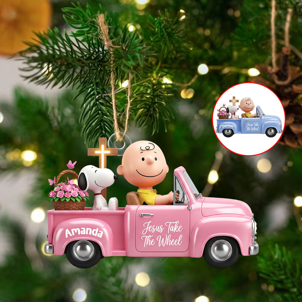 Jesus Christmas Ornament - Personalized Gifts For Christian - Festive Holiday Keepsake Gift Jesus Christmas Ornament - Personalized Gifts For Christian - Festive Holiday Keepsake Gift