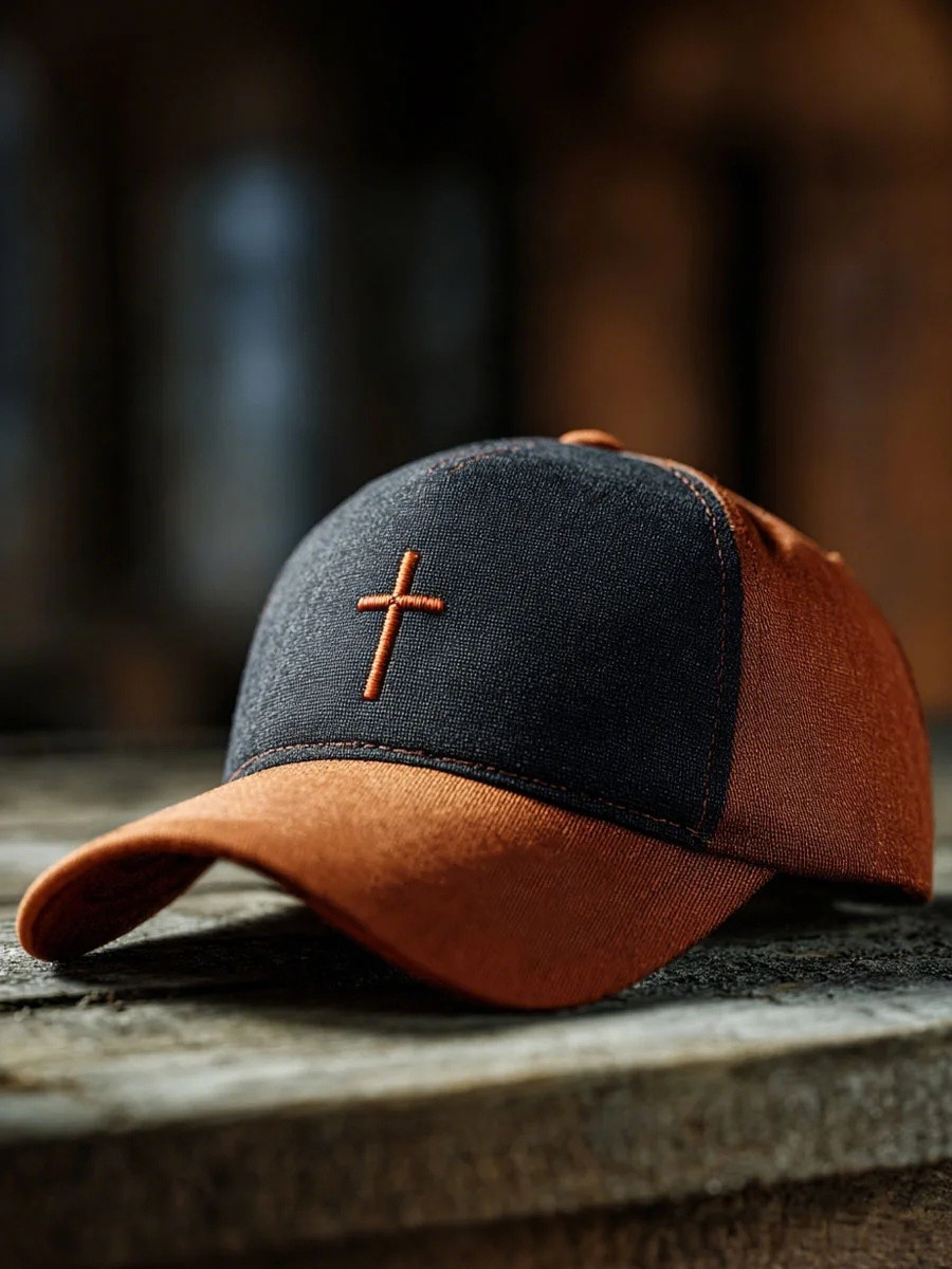 Jesus Cross Faith Baseball Hat Men Christian Apparel Best Gift For Believers