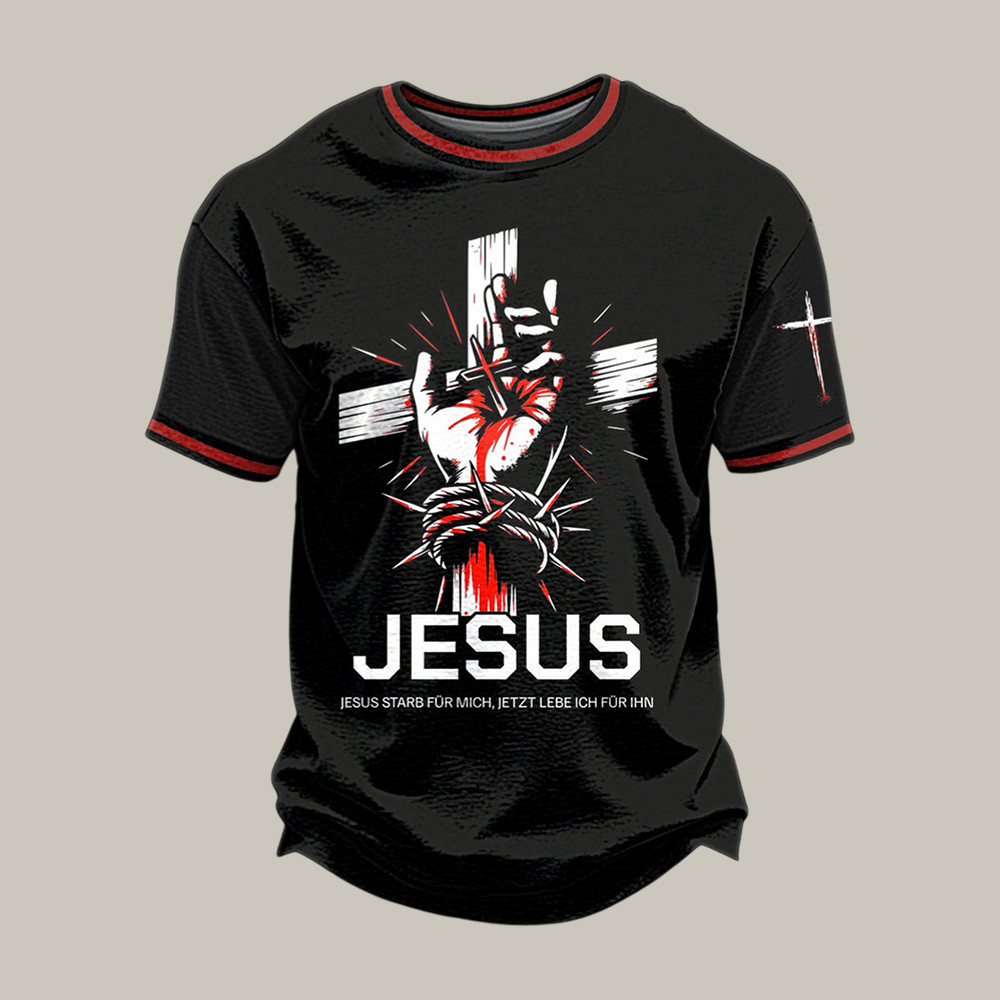 Jesus Faith Cross T-Shirt God Is Good Shirt Christian Gift For Father's Day