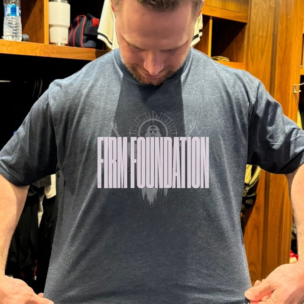 Jesus Firm Foundation Shirt Christian Birthday Gifts