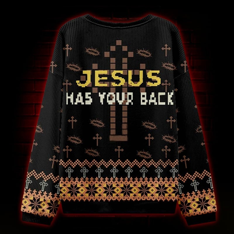 Jesus Give Me Your Phone Ugly Christmas Sweater Funny Jesus Best Xmas Gifts For Holiday