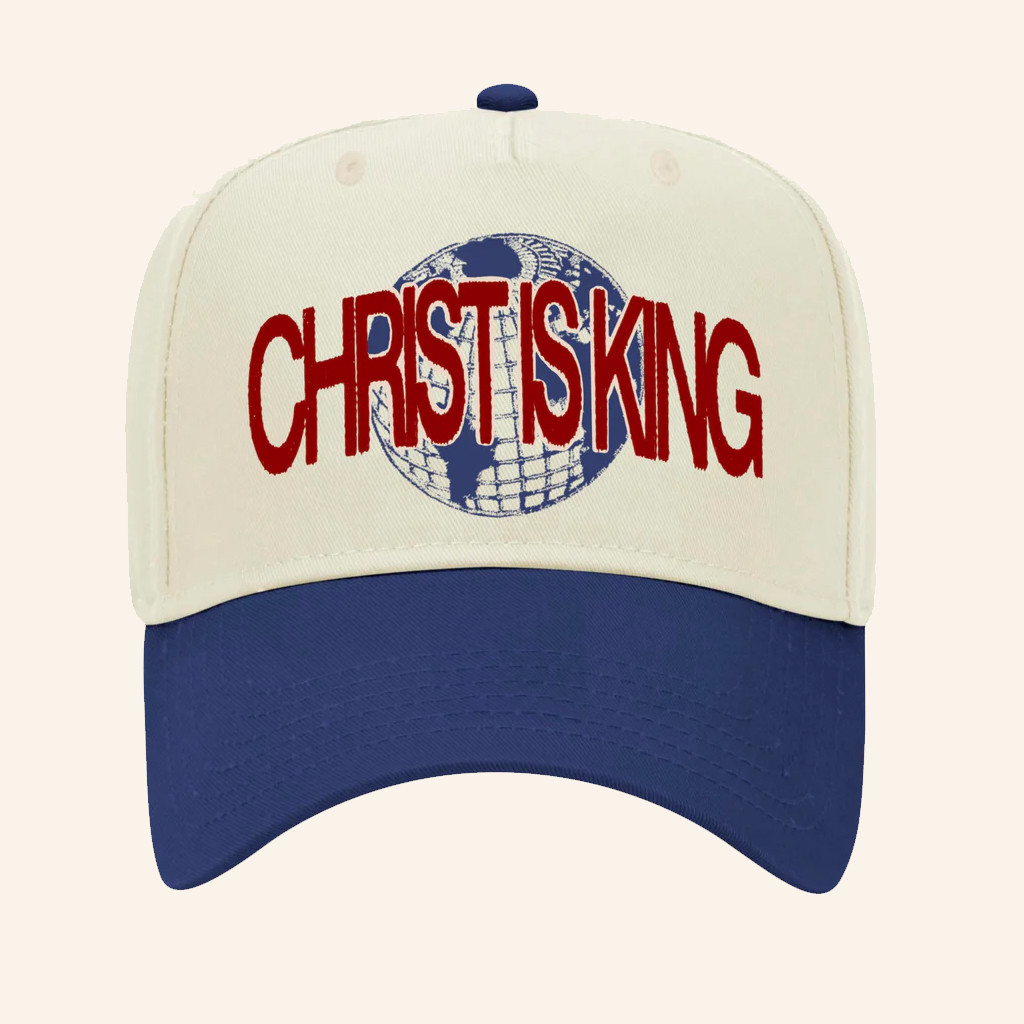 Jesus Image Merch Christ Is King Hat Christmas Gifts For Christian