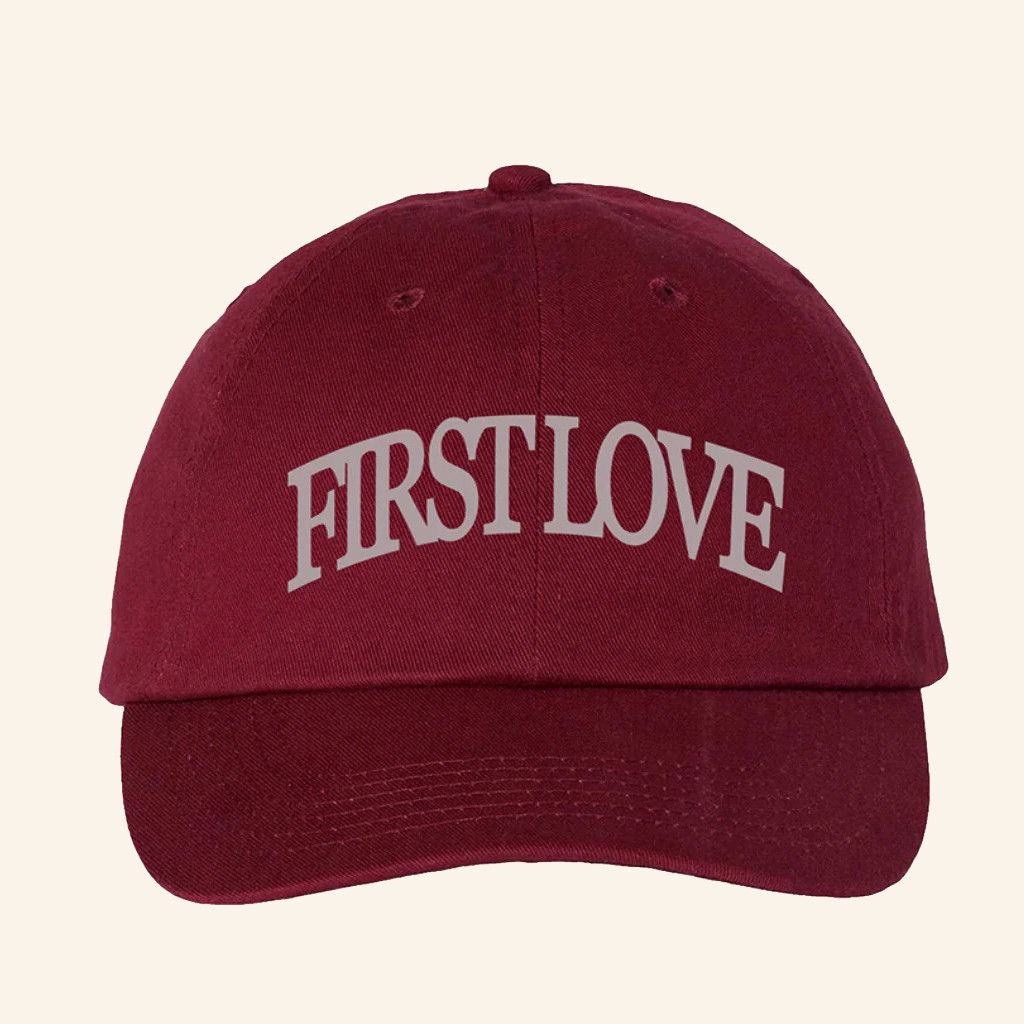 Jesus Image Merch Embroidered First Love Hat Christmas Gift Ideas For Husband