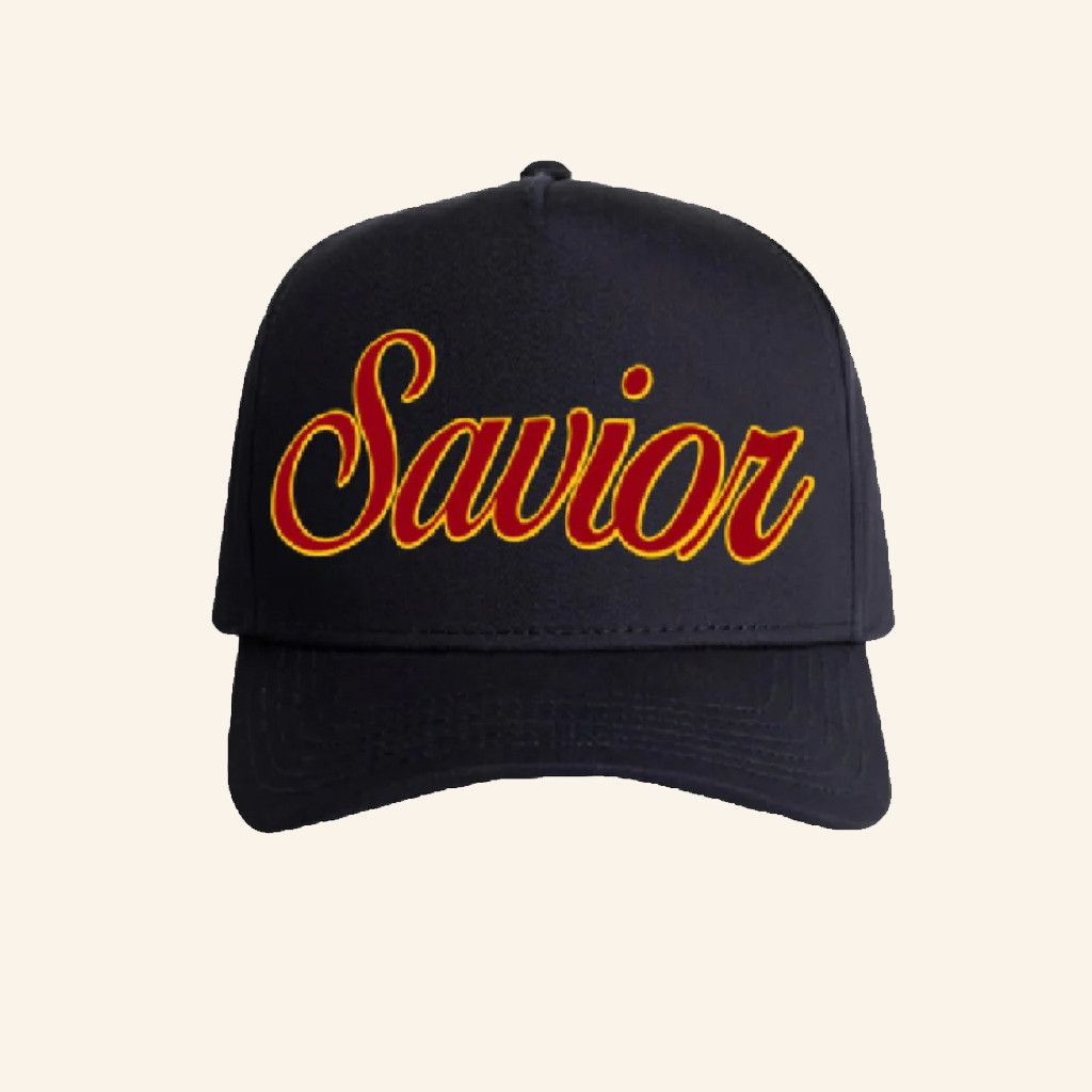 Jesus Image Merch Embroidered Savior Hat Christian Cap Christmas Gifts For Dad