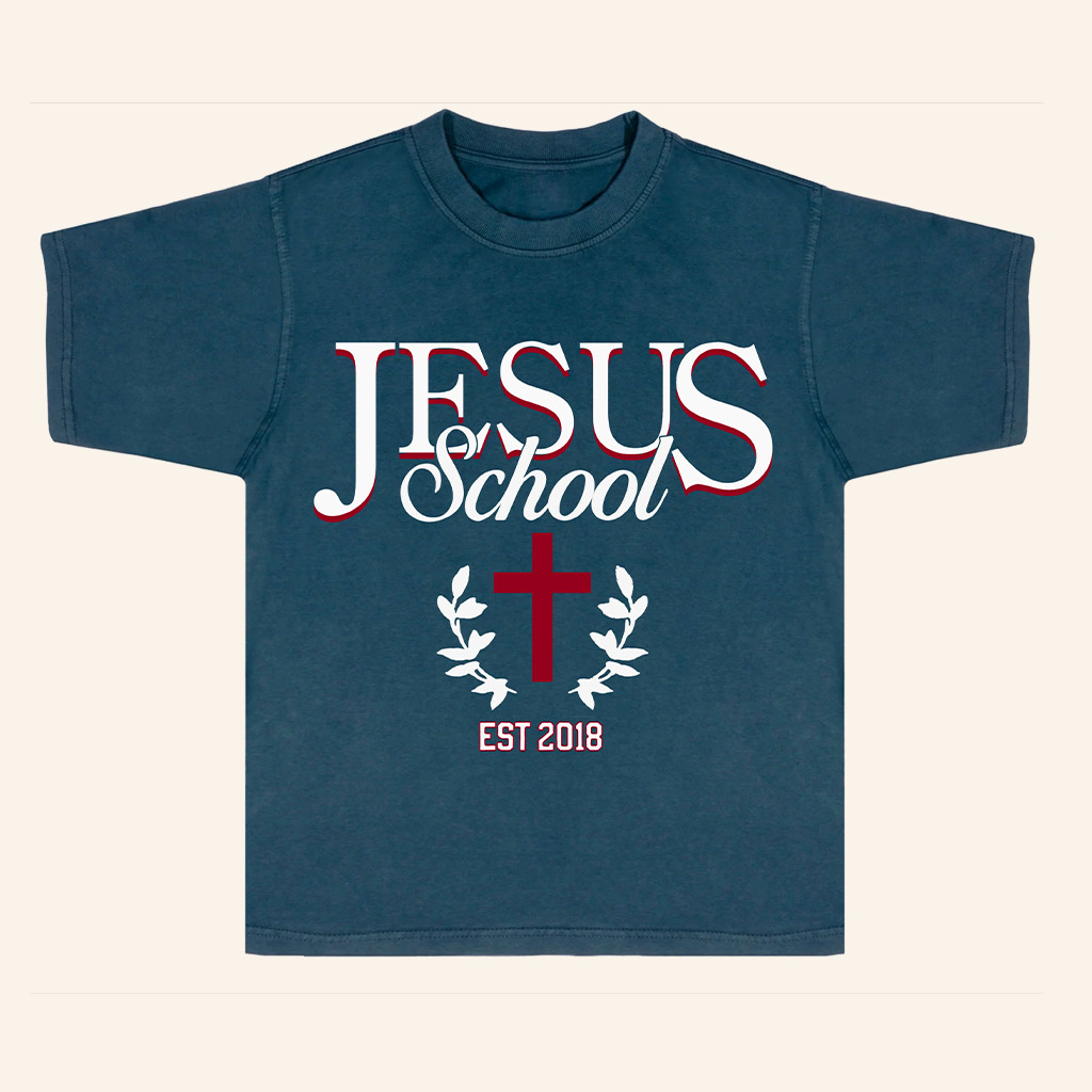 Jesus Image Merch Jesus School T-Shirt Christmas Gifts For Christian Jesus Image Merch Jesus School T-Shirt Christmas Gifts For Christian