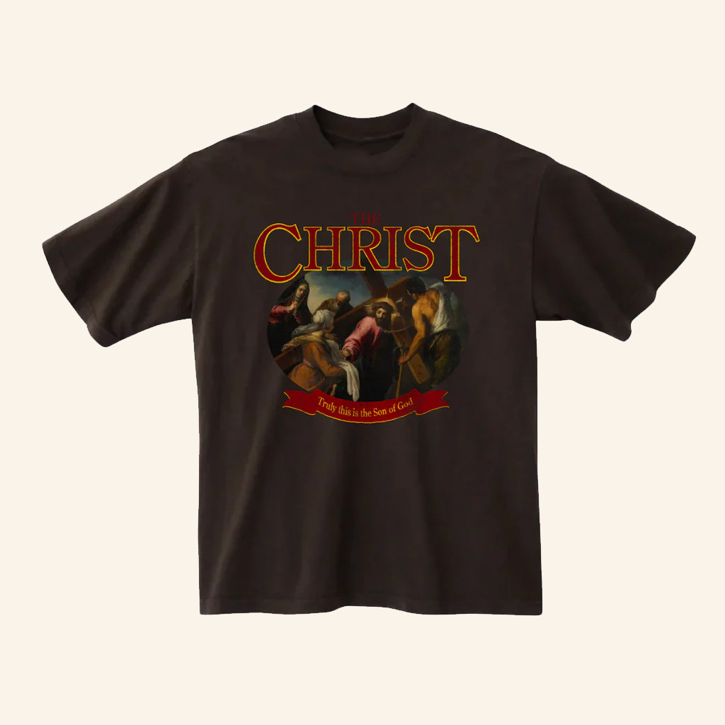 Jesus Image Merch The Christ T-Shirt Christian Clothing Christmas Gifts For Brother