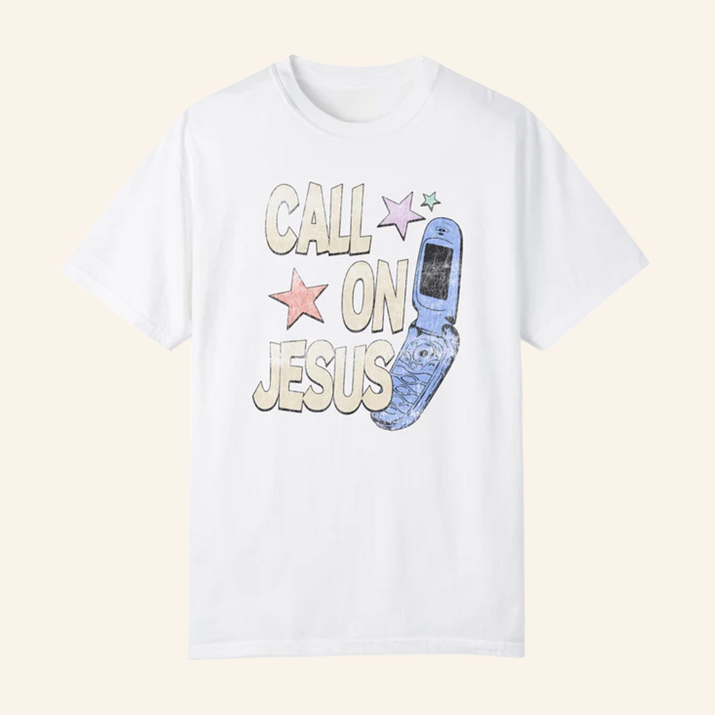 Jesus In The Street Merch Call On Jesus Vintage T-Shirt Gift Ideas For Friends Jesus In The Street Merch Call On Jesus Vintage T-Shirt Gift Ideas For Friends