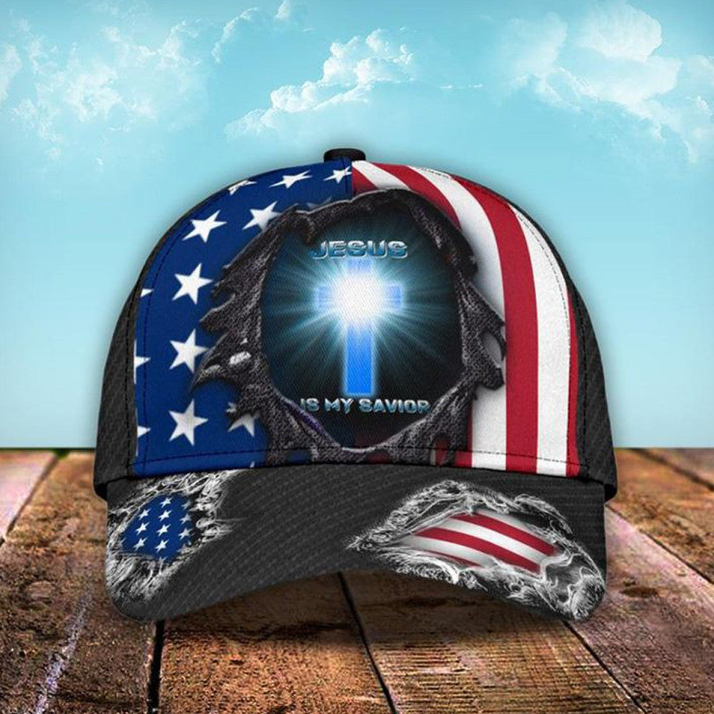Jesus Is My Savior Hat Jesus Lovers American Flag Hats Gifts For Christian Jesus Is My Savior Hat Jesus Lovers American Flag Hats Gifts For Christian