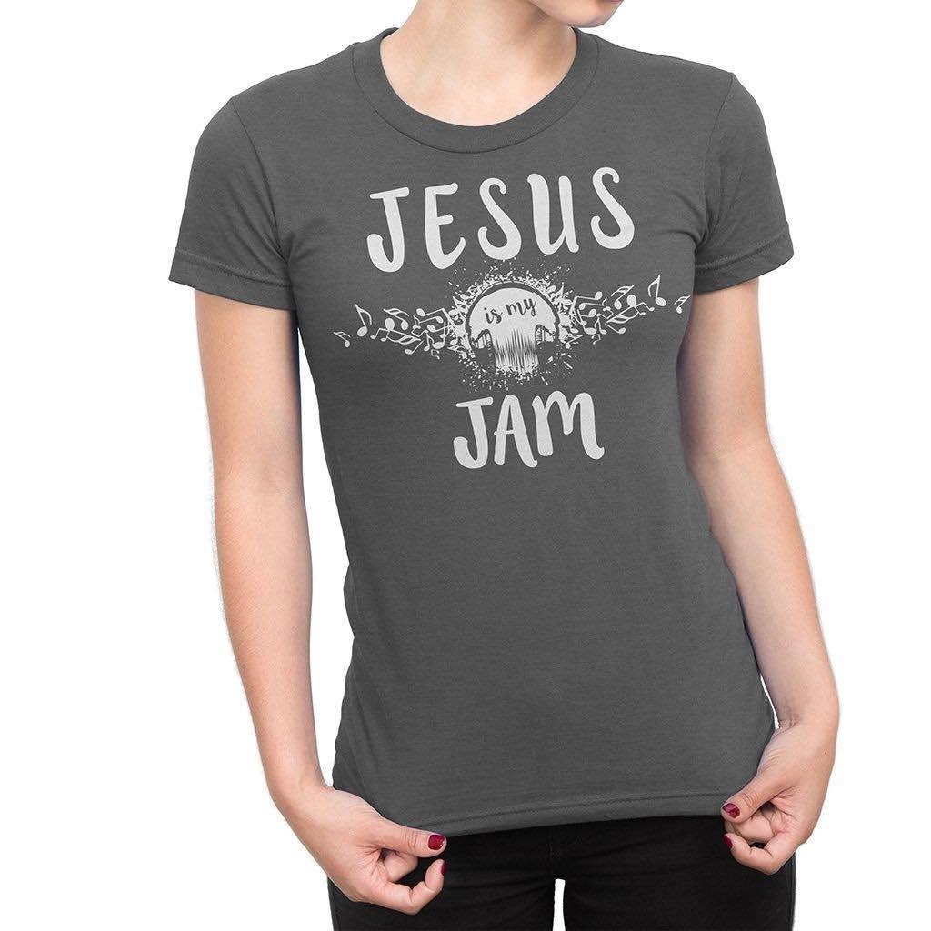 Jesus Jam Shirt - Junior Cut Christian Gifts For Women