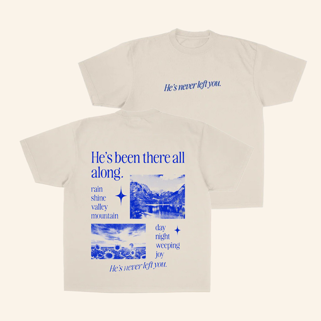 Jesus Loves You Merch He's Never Left You T-Shirt Gifts For Christian Jesus Loves You Merch He's Never Left You T-Shirt Gifts For Christian