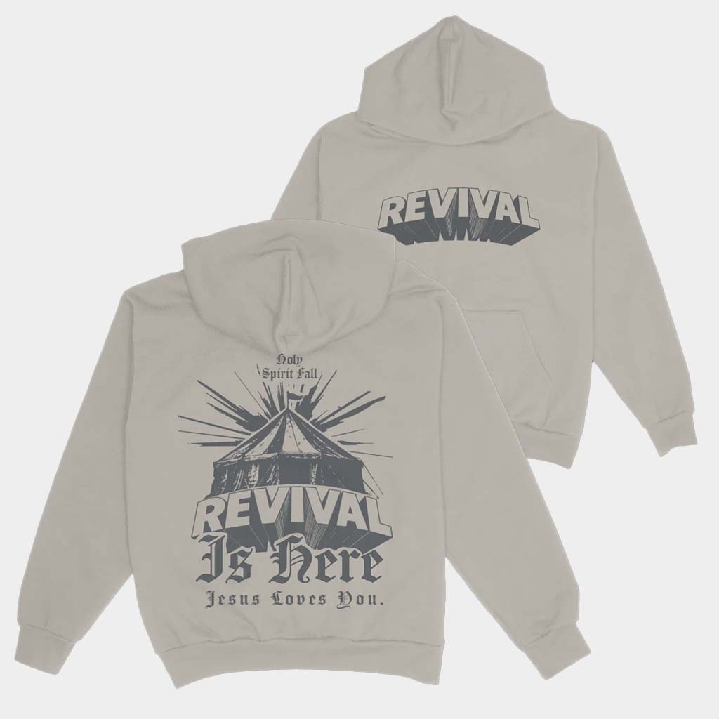 Jesus Loves You Merch Revival Is Here Hoodie Best Gifts For Brother