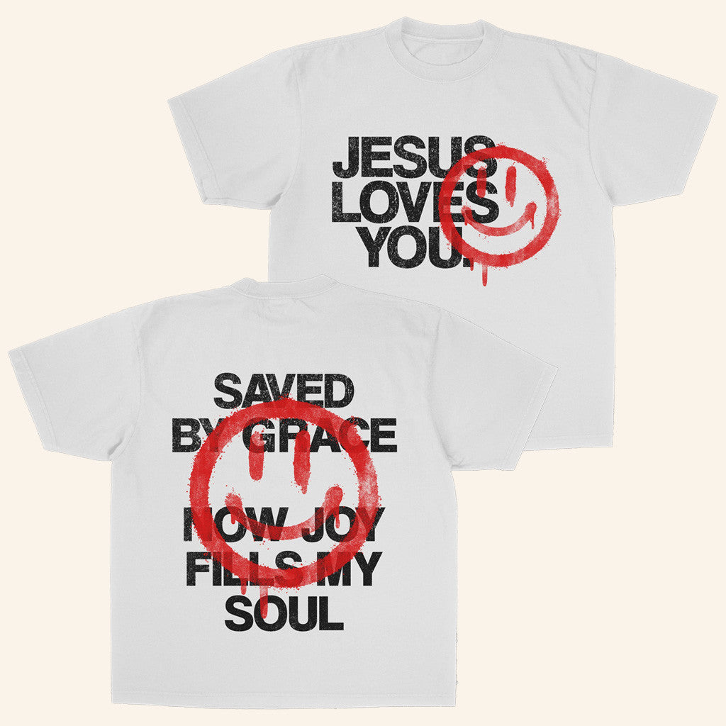 Jesus Loves You Merch Saved By Grace T-Shirt Gifts For Girlfriend Jesus Loves You Merch Saved By Grace T-Shirt Gifts For Girlfriend