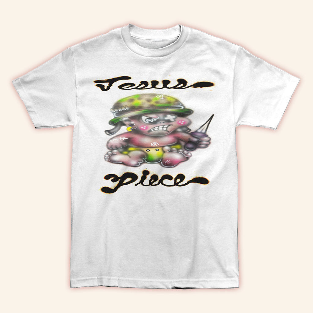 Jesus Piece Merch Army Baby T-Shirt Gift Ideas For Dudes