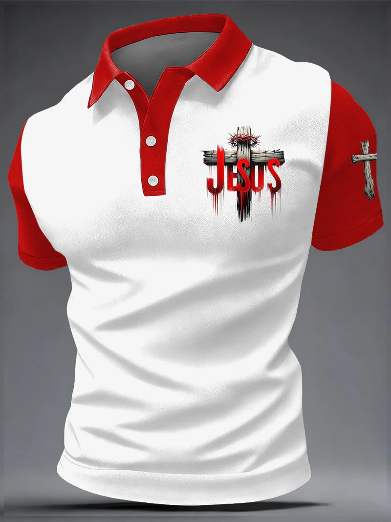 Jesus Polo Shirt Christian Faith Apparel Best Gift Ideas For Believers In Christ