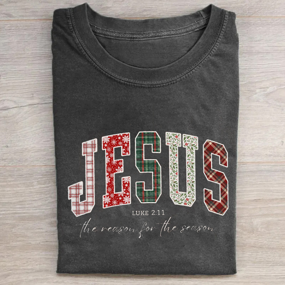 Jesus The Reason For The Season T-Shirt Jesus Is The Light Christian Shirt Unique Gift Ideas