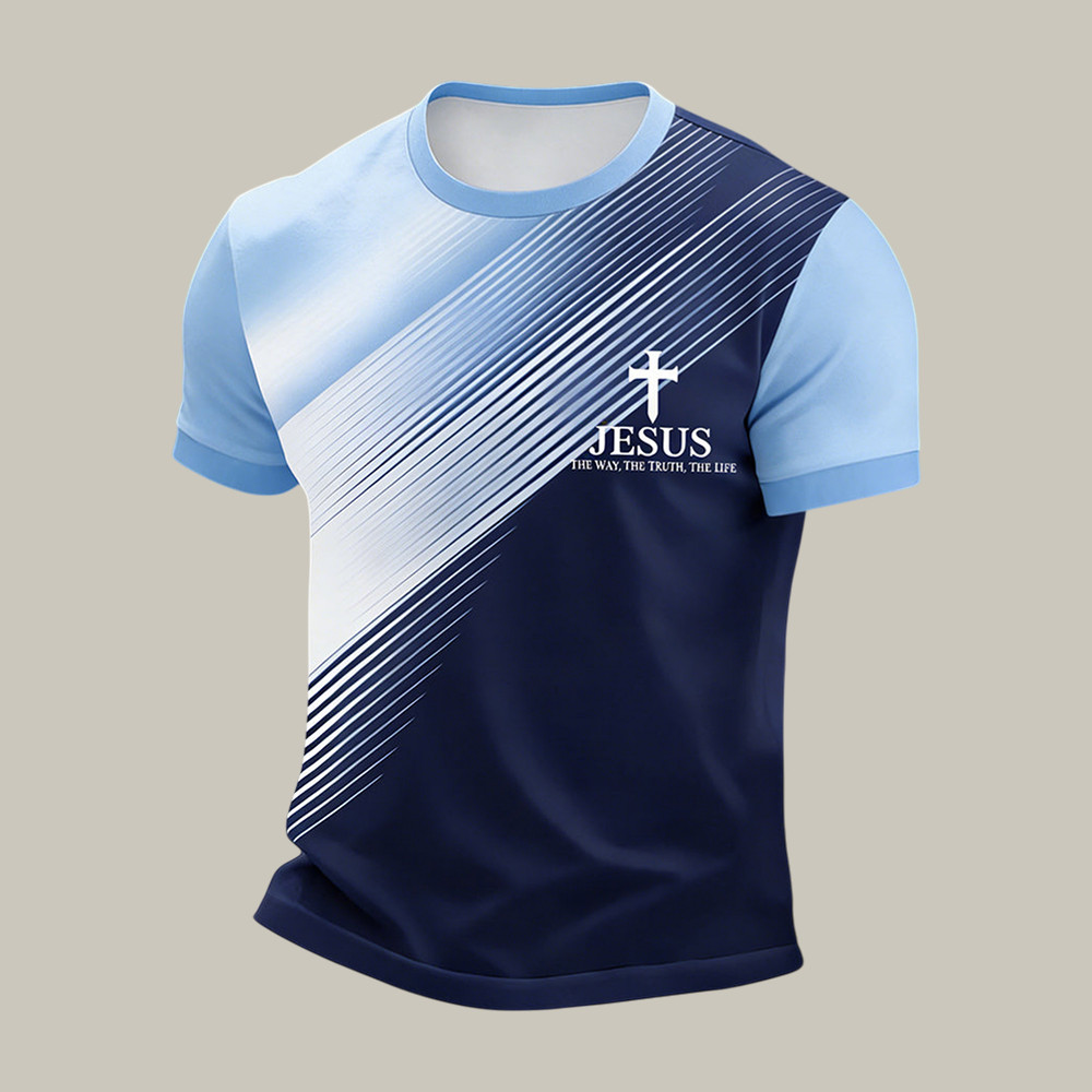 Jesus The Way The Truth The Life Faith T-Shirt God Is Good Shirt Unique Gift For Christians