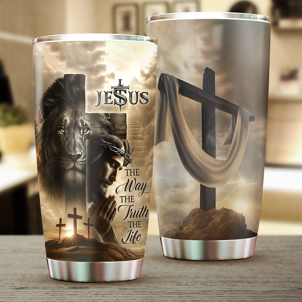 Jesus The Way The Truth The Life Tumbler Christian Gifts For Girlfriend
