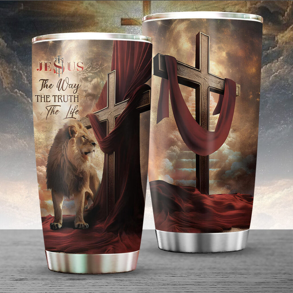 Jesus The Way The Truth The Life Tumbler Christmas Presents For Christians