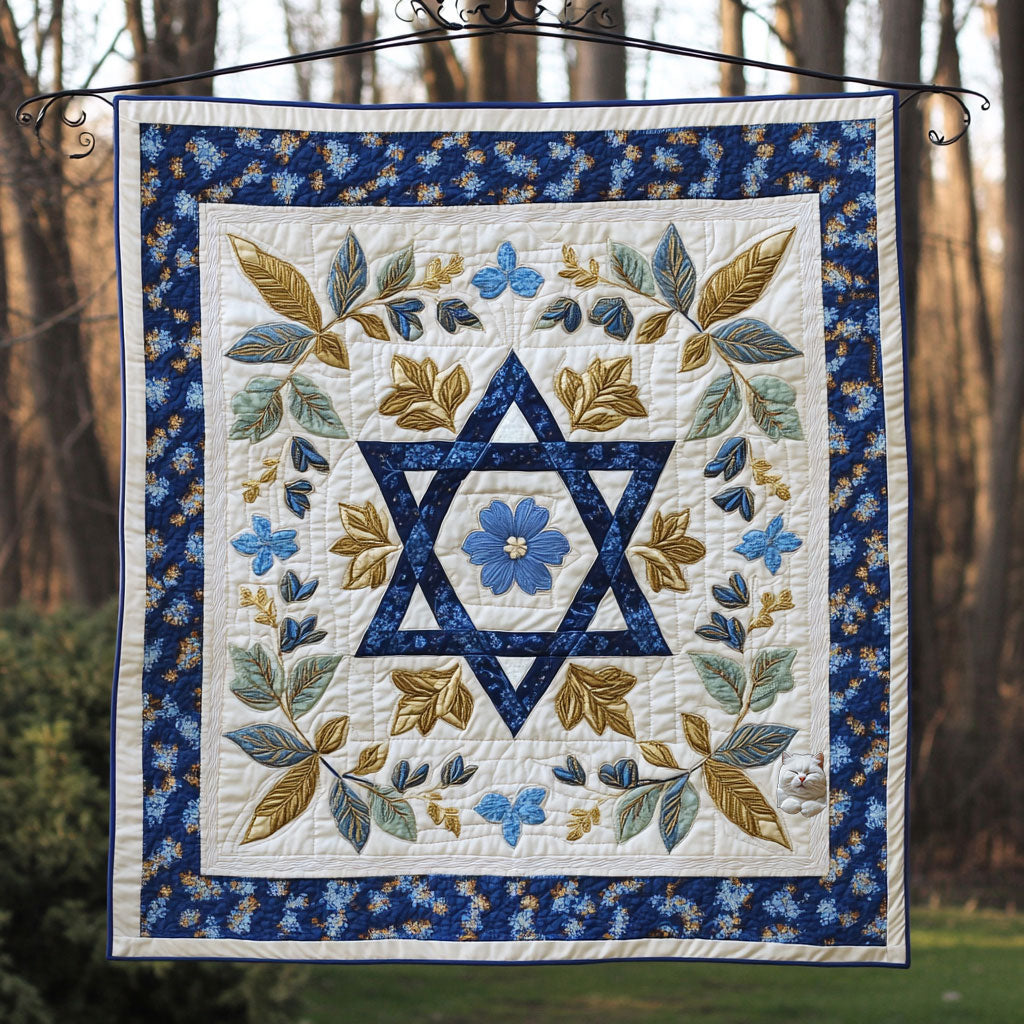 Jewish Quilt Blanket Christmas Blanket Best Present For Brother In Law
