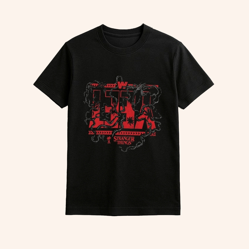 Jey Uso WWE X Stranger Things Shirt Jey Uso Merch Gifts For Wrestling Fans