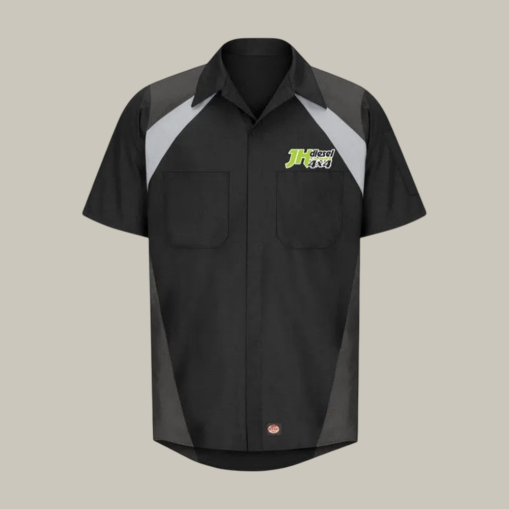 JH's Diesel Shop Button Shirt Cleetus McFarland Clothes Best Gift For Racer Car Lovers