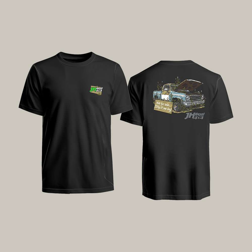 JH's Not For Sale Pickup Truck T-Shirt Cleetus McFarland Clothes Present Idea For Racing Car Lovers