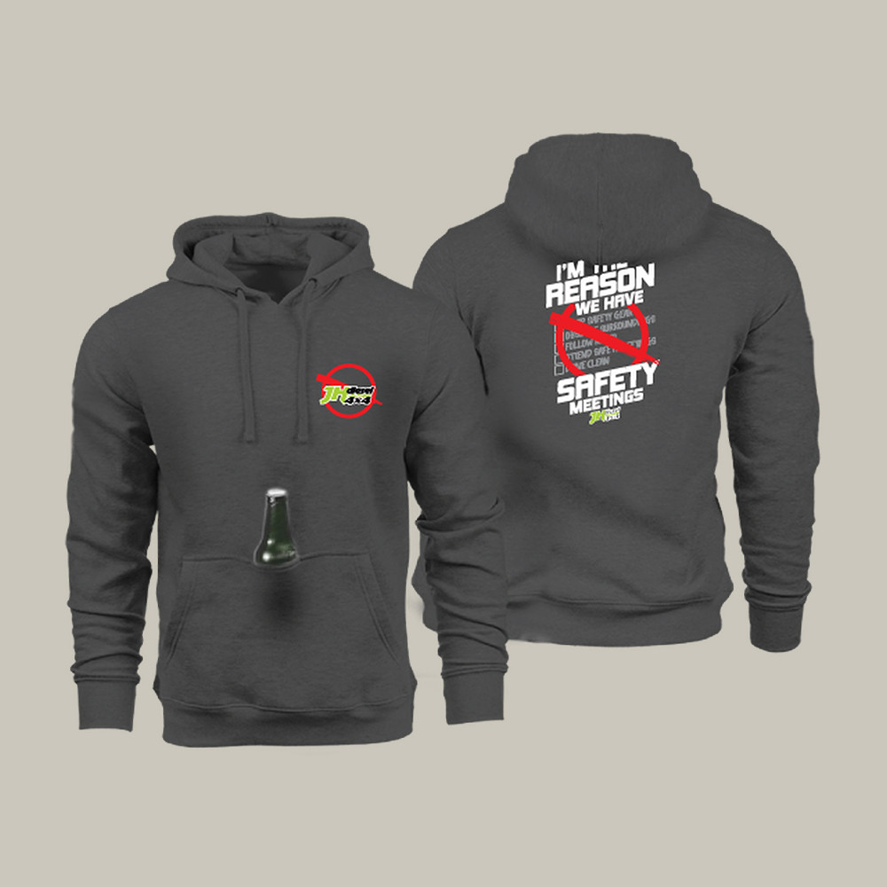 JH's Safety Meeting Hoodie Cleetu's McFarland Hooded Sweatshirt Racing Lover Gift Idea