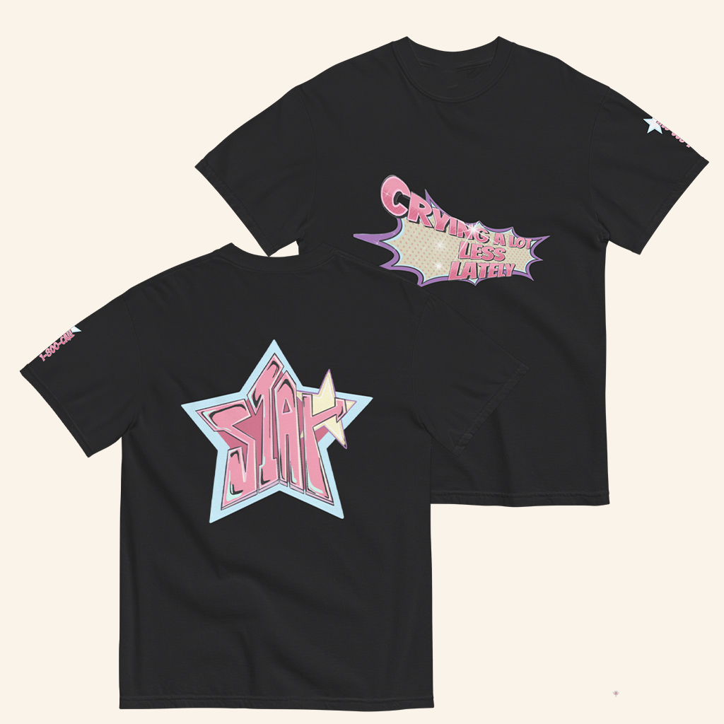 Jiah World Merch Store Crying A Lot Less Lately T-Shirt Unique Gifts For Her Jiah World Merch Store Crying A Lot Less Lately T-Shirt Unique Gifts For Her