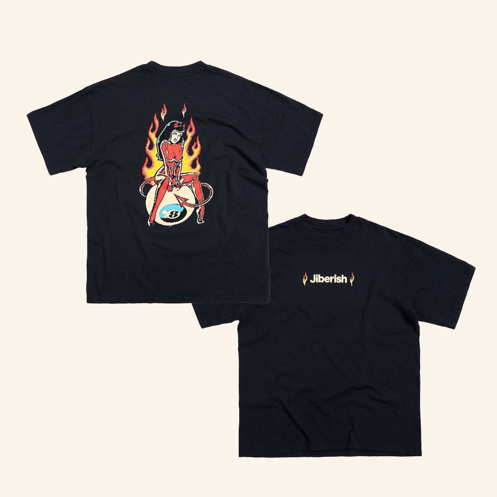 Jiberish Merch She Devil Black T-Shirt Gift Ideas For Him Jiberish Merch She Devil Black T-Shirt Gift Ideas For Him