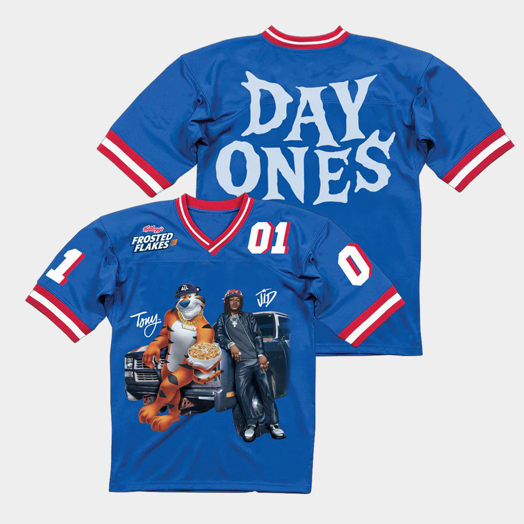 JID Merch 2026 Day Ones Football Jersey JID Fan Apparel Gifts For Rap Lovers