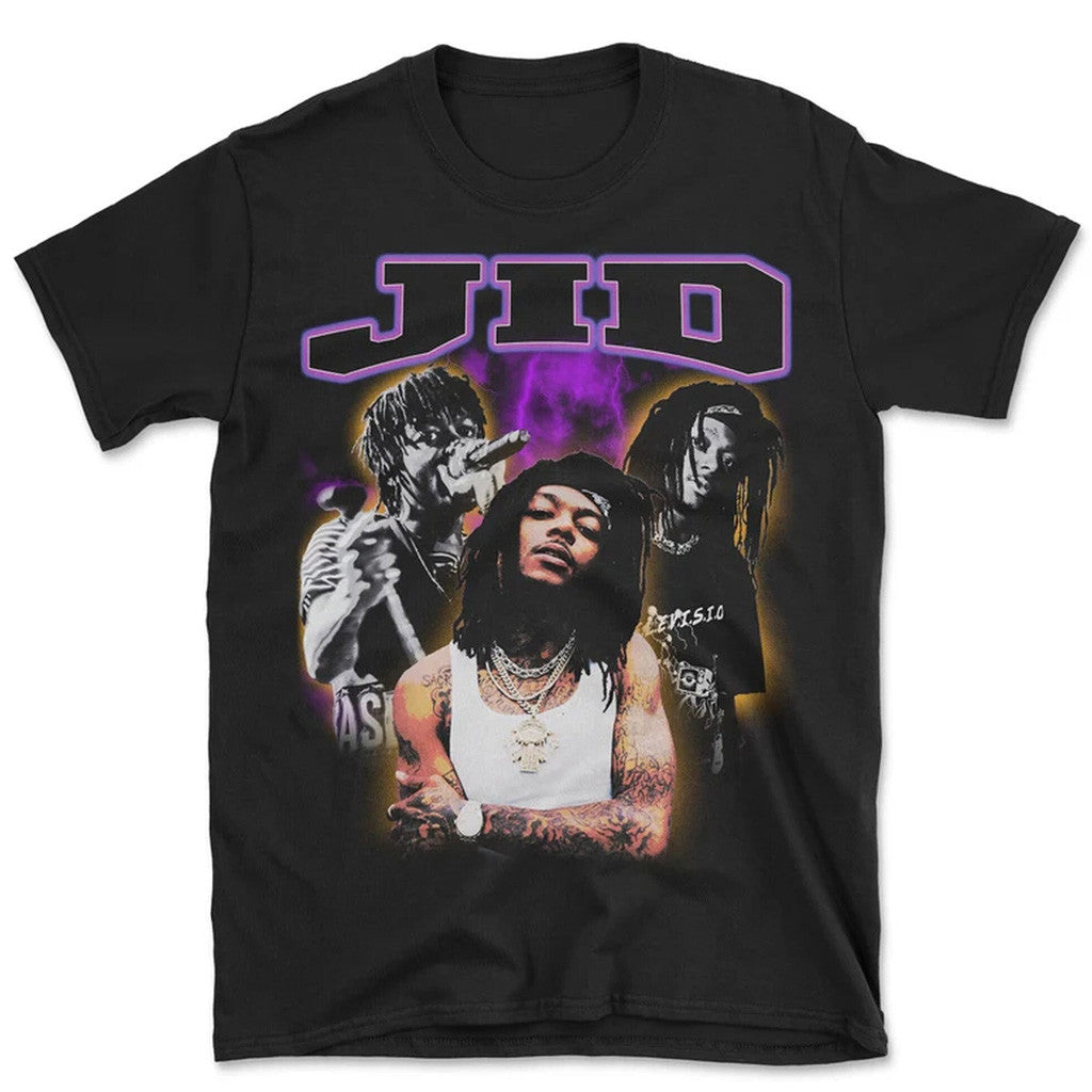 JID Merch Black T-Shirt Presents For Music Lovers JID Merch Black T-Shirt Presents For Music Lovers