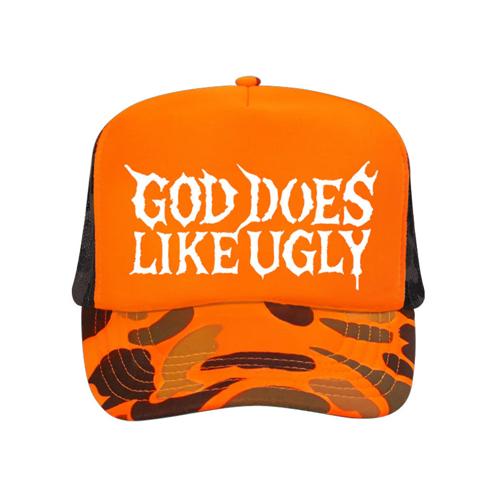 JID Merch God Does Like Ugly Trucker Hat Best Gifts For Music Lovers JID Merch God Does Like Ugly Trucker Hat Best Gifts For Music Lovers