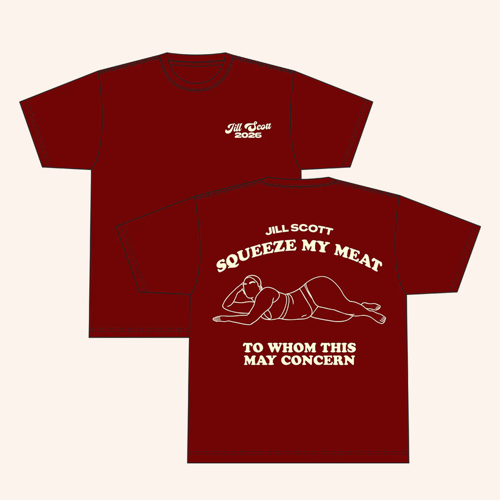 Jill Scott Merch Don't Play T-Shirt Squeeze My Meat Shirt Gifts For Besties