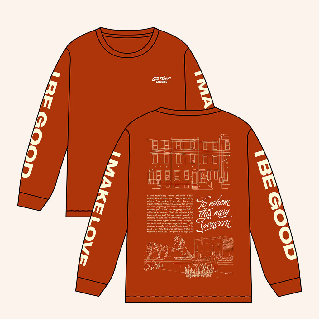 Jill Scott Merch Jilly From Philly Long Sleeve Shirt Presents For Music Lovers