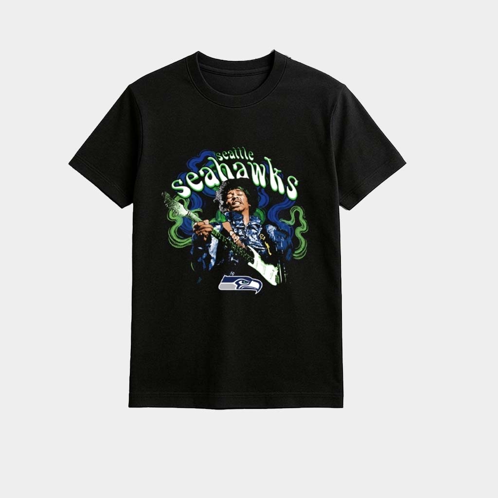 Jimi Hendrix Seattle Football Shirt Fan Merch Birthday Presents For Boyfriend