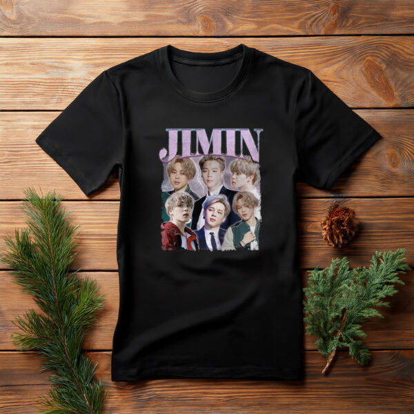 Jimin BTS Group Photobooth T-Shirt BTS World Tour Arirang Clothes Army Gift For Wife