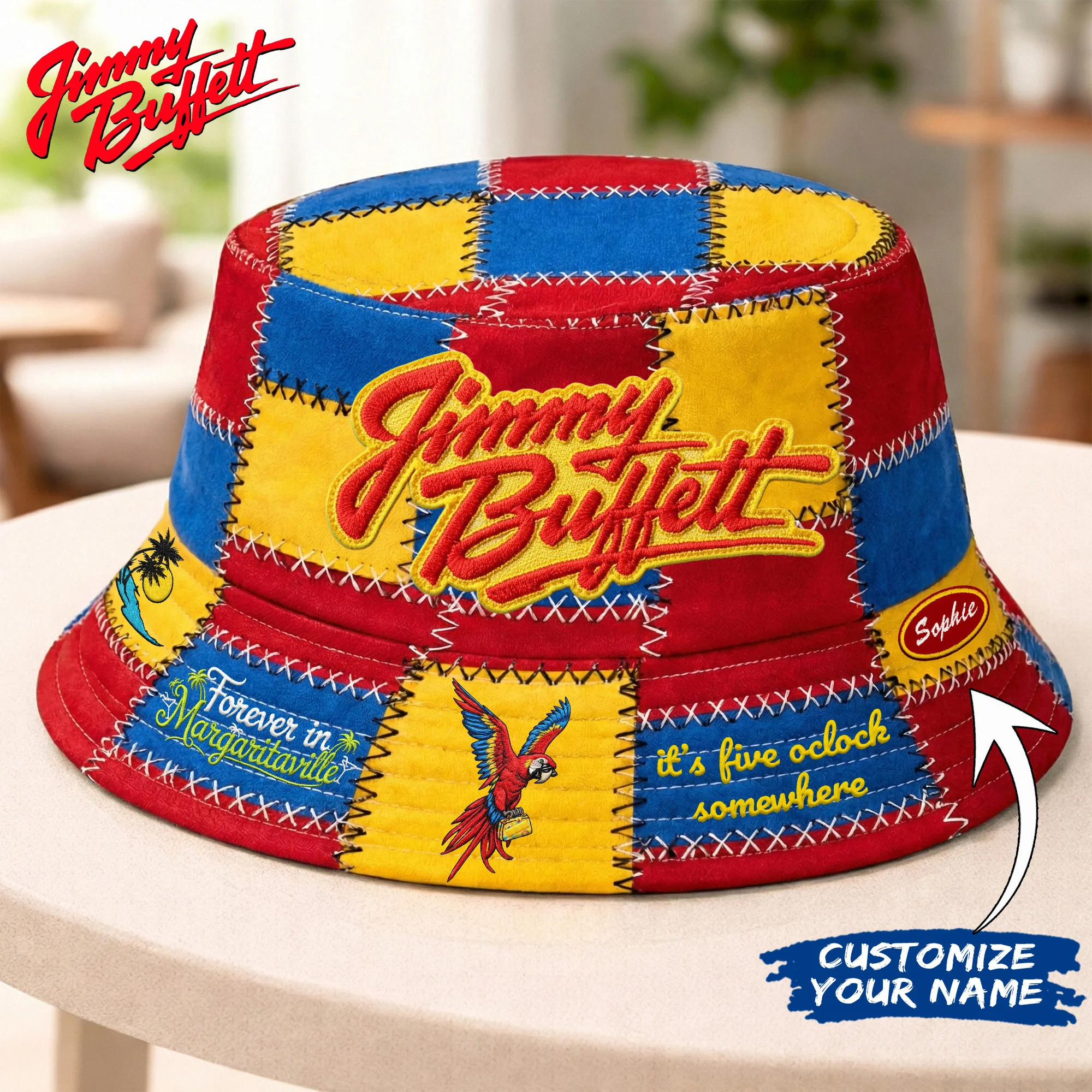 Jimmy Buffett Margaritaville Parrot Bucket Jimmy Buffett Parrot Merch Gift For Summer Mom