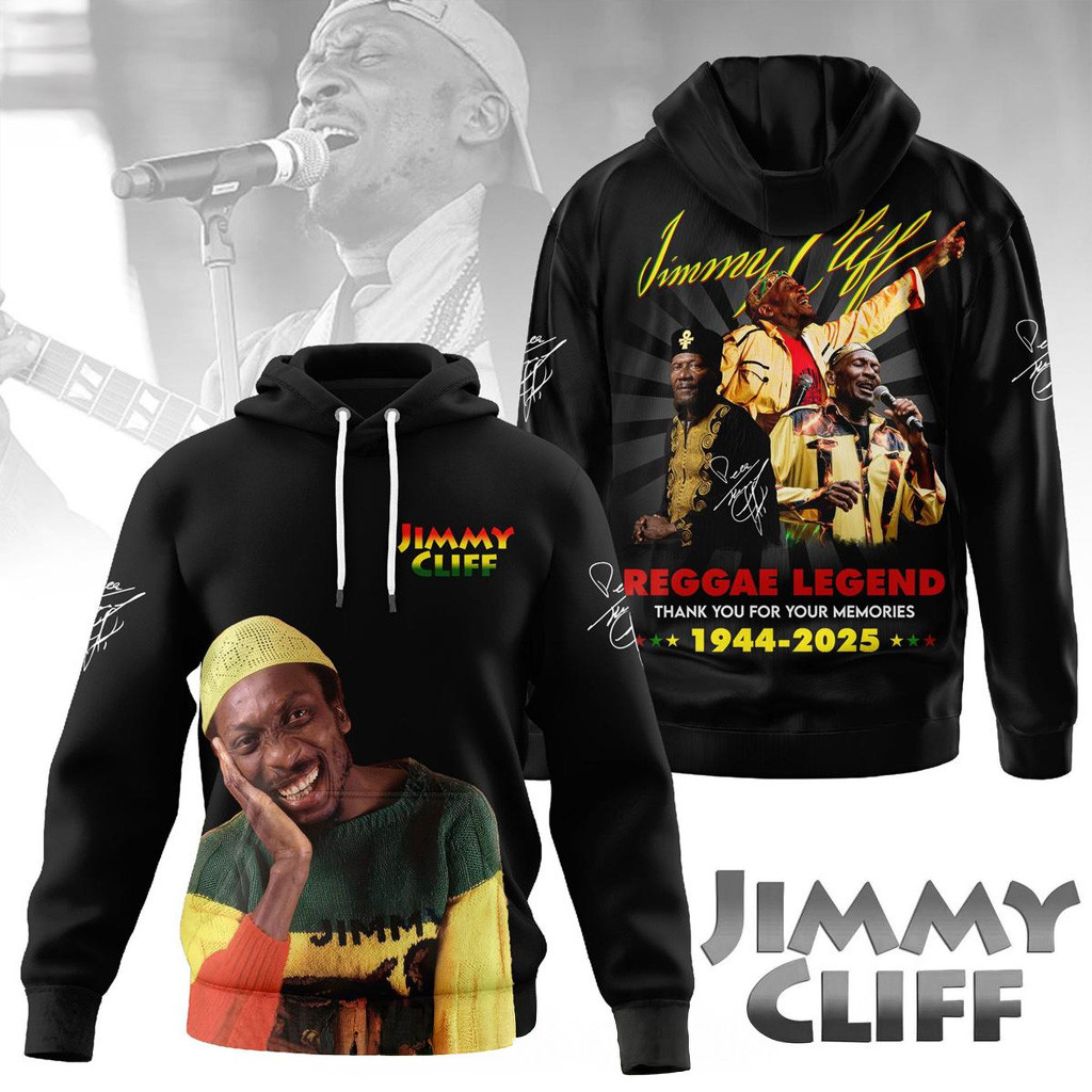 Jimmy Cliff Reggae Legend Memories 2025 Hoodie Jimmy Cliff Merch Gifts For Son