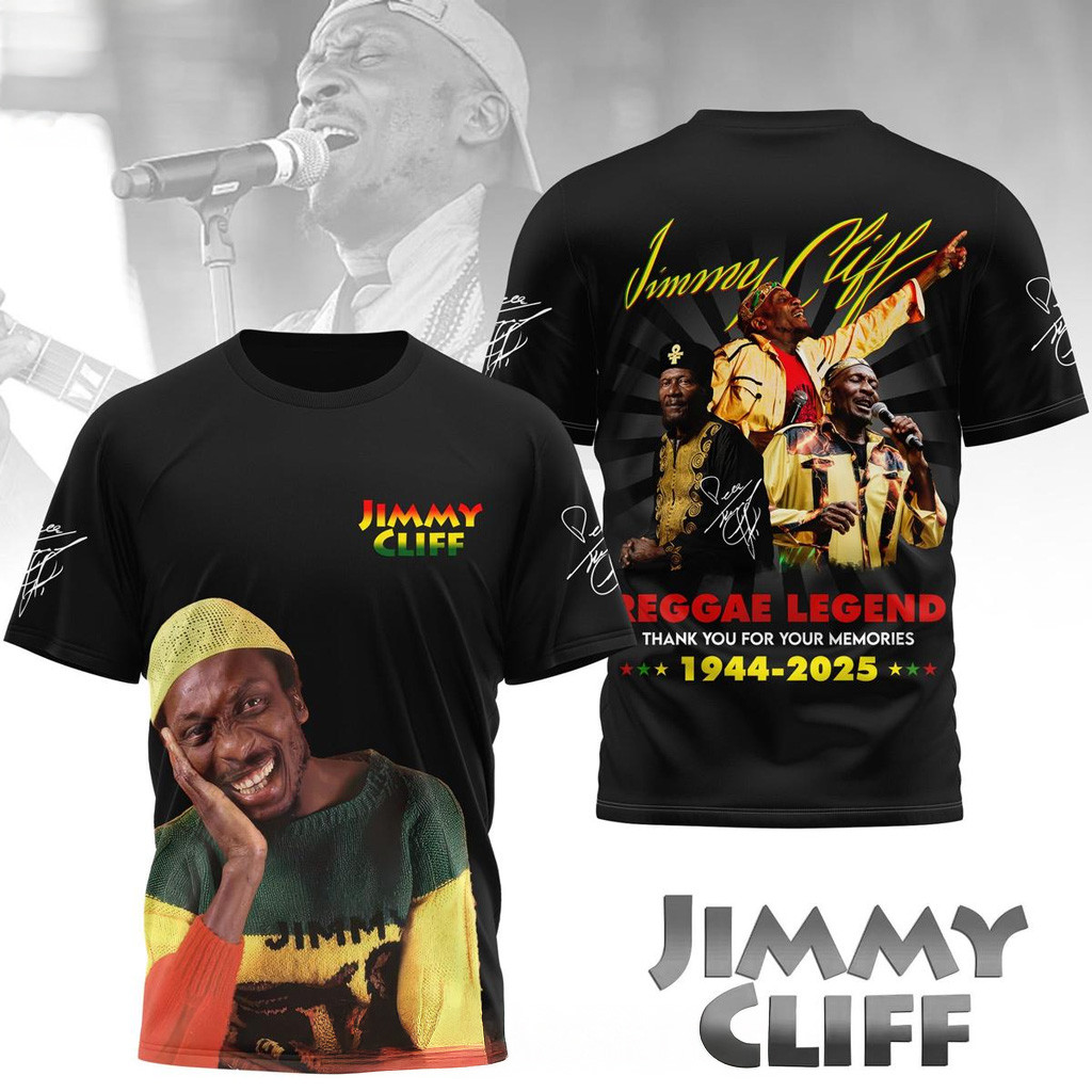 Jimmy Cliff Reggae Legend Memories 2025 T-Shirt Jimmy Cliff Merch Gifts For Brother