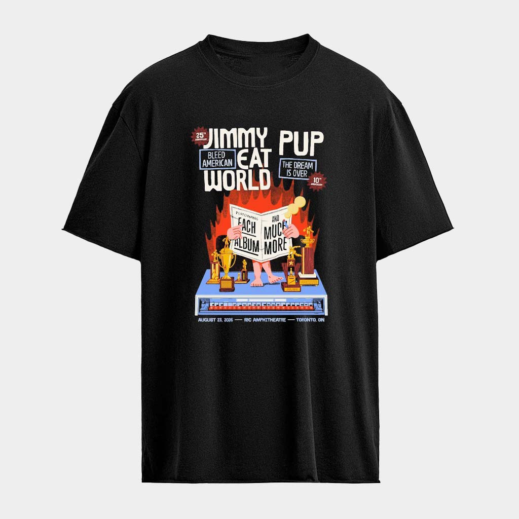 Jimmy Eat World Celebrate 25th Anniversary Of Bleed American Live At RBC Amphitheatre T-Shirt