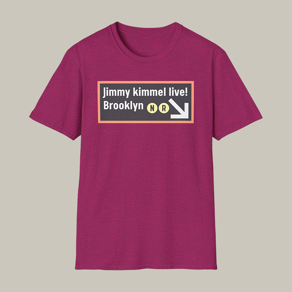 Jimmy Kimmel Brooklyn TV Show T-Shirt Jimmy Kimmel Clothes Gift For Wife