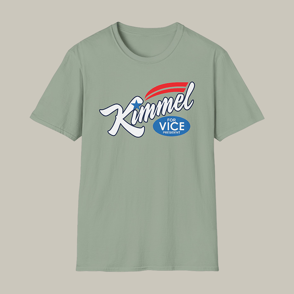 Jimmy Kimmel For Vice President Tee Shirt Jimmy Kimmel Clothes TV Show Merch