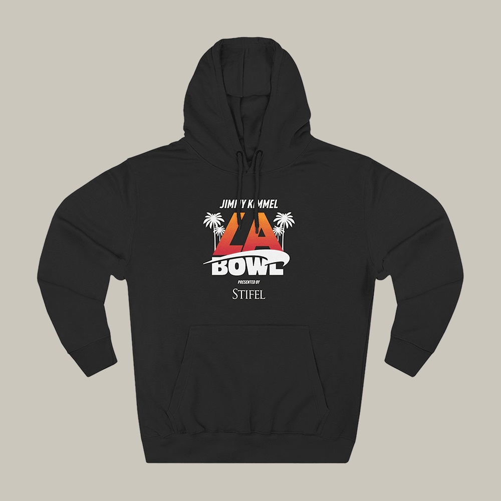 Jimmy Kimmel LA Bowl Hoodie Trendy Clothing Jimmy Kimmel Hooded Sweatshirt
