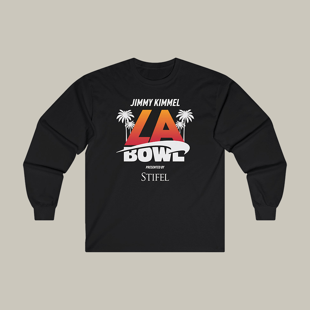 Jimmy Kimmel LA Bowl Presented By Stifel Long Sleeve Shirt Football Bowl Unique Gift For Him