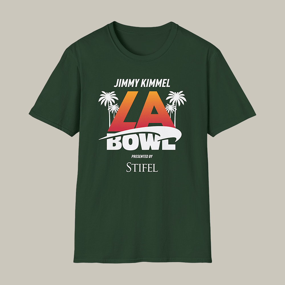 Jimmy Kimmel LA Bowl Presented By Stifel T-Shirt Football Bowl Shirt Jimmy Kimmel Gifts