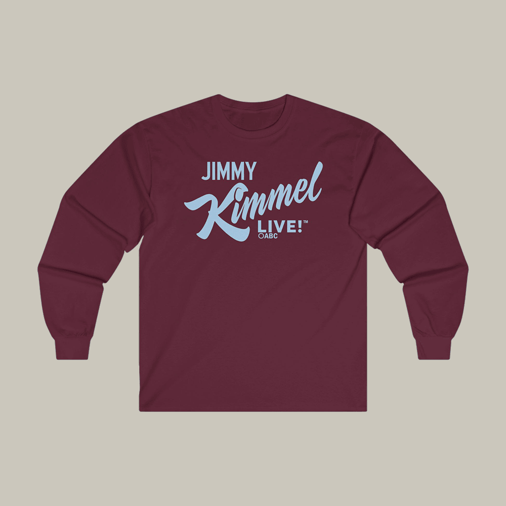 Jimmy Kimmel Live Hollywood ABC Long Sleeve Shirt Trendy Clothing Jimmy Kimmel Lover Presents