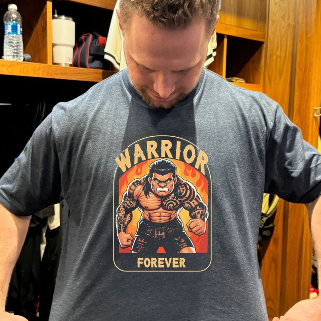 Jimmy USO Warrior Forever Cartoon Shirt Birthday Ideas For Him